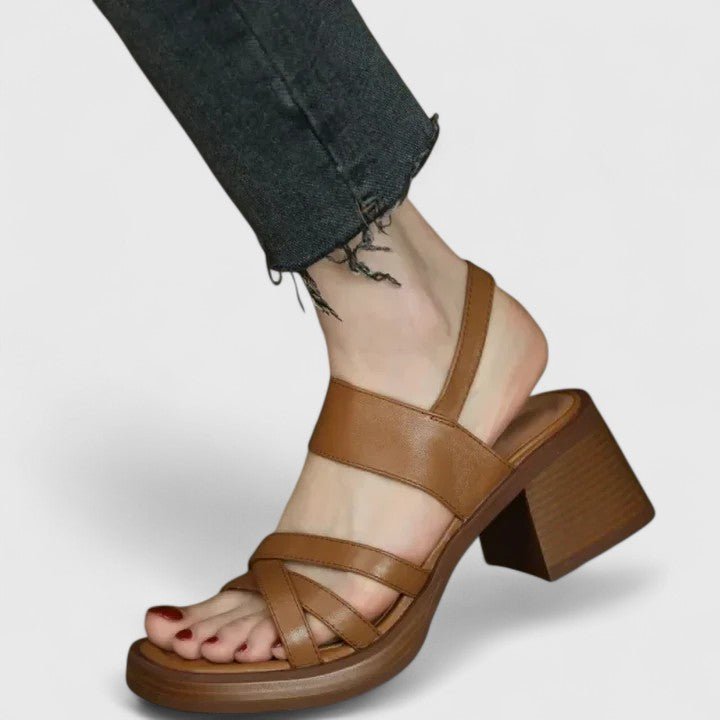 Sneakerpalace| Grethe – Sandaler med lukket tå og åbent hæl