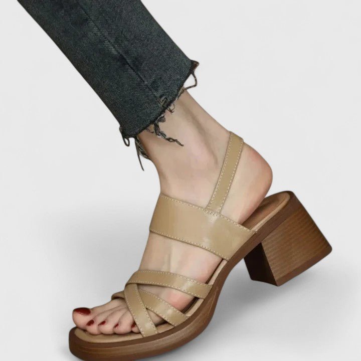 Sneakerpalace| Grethe – Sandaler med lukket tå og åbent hæl