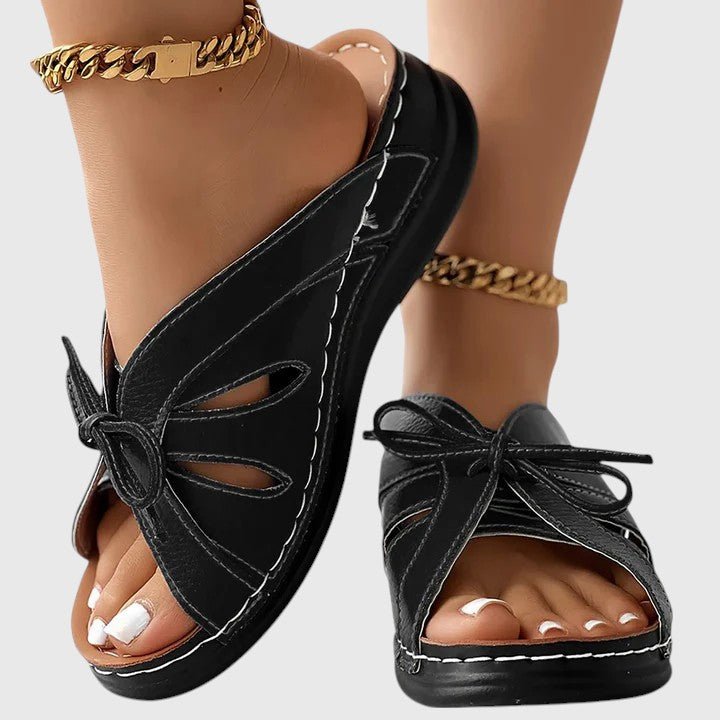 Sneakerpalace| Rikke – Sandaler i naturfarver og organisk design