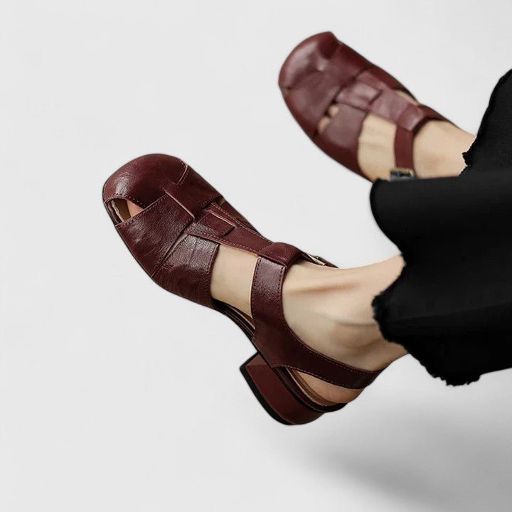 Sneakerpalace| Majken – Ortopædiske sandaler i luksus udgave