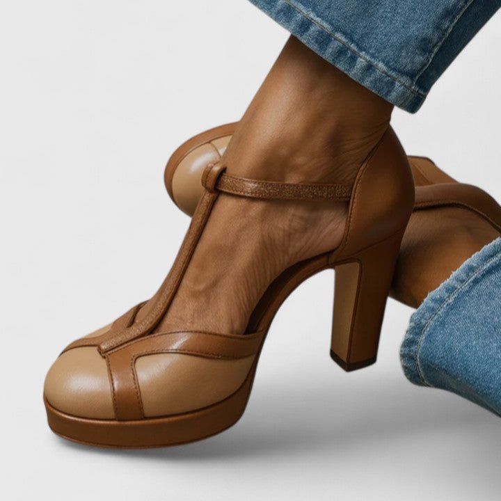 Sneakerpalace| Malina – Højhælede sko med stilrent design