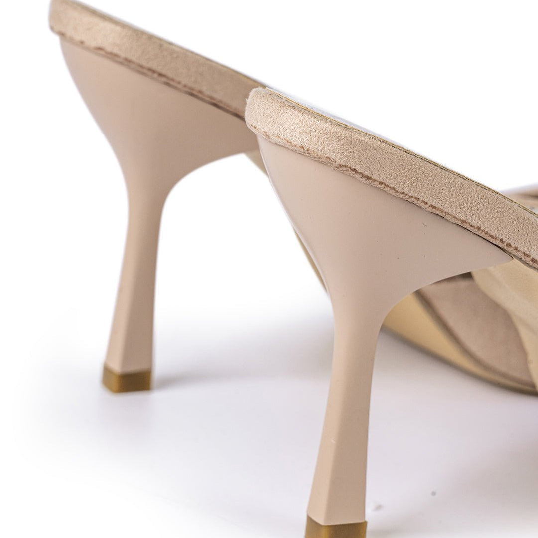 Sneakerpalace| Mette – Strass-højhæle med glamourøst festdesign