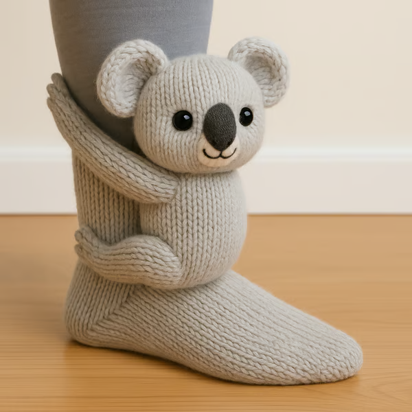 Sneakerpalace| Milo – Sjove koala-sokker med nuttet design