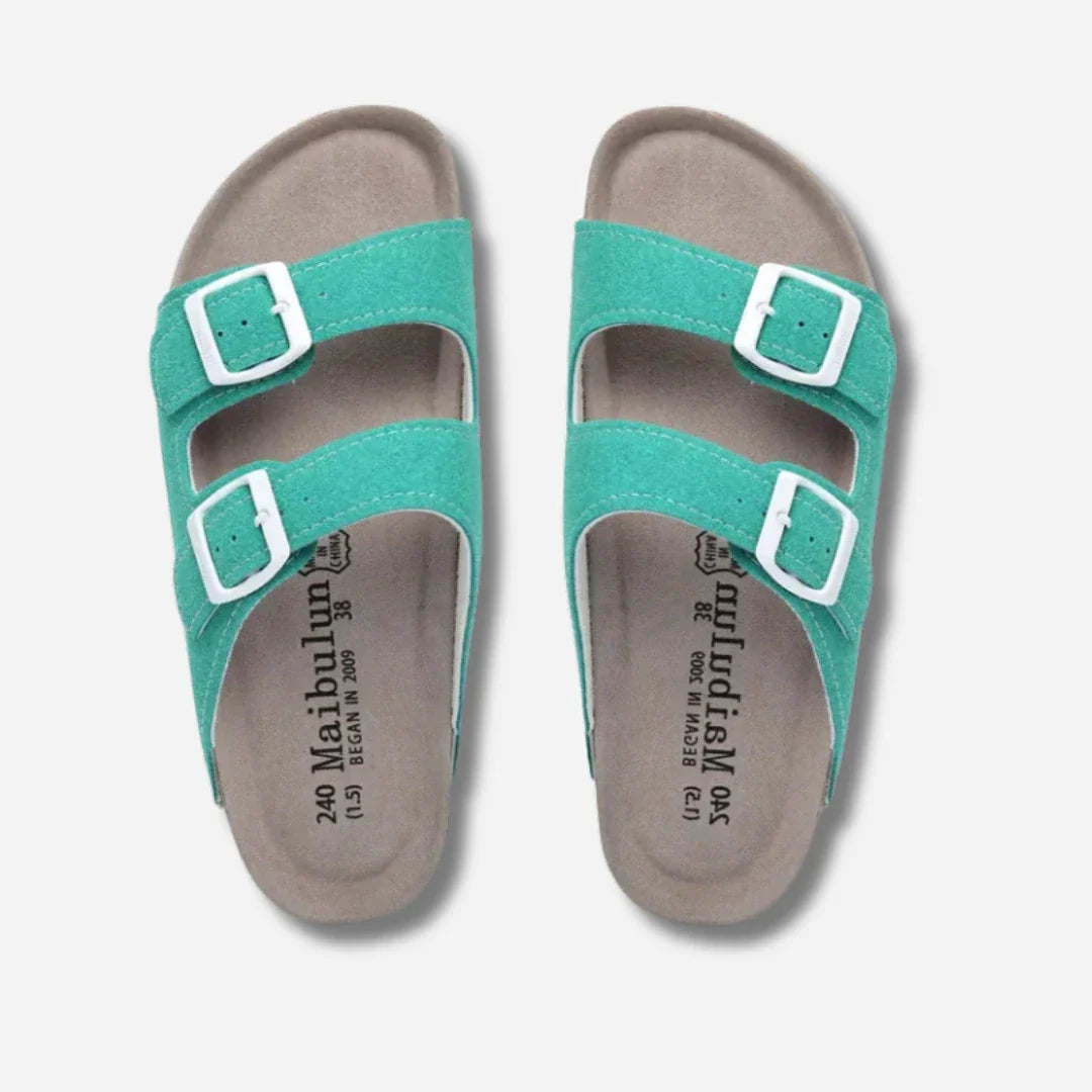 Sneakerpalace| Lette flip-flop sandaler i sommerfarvede nuancer