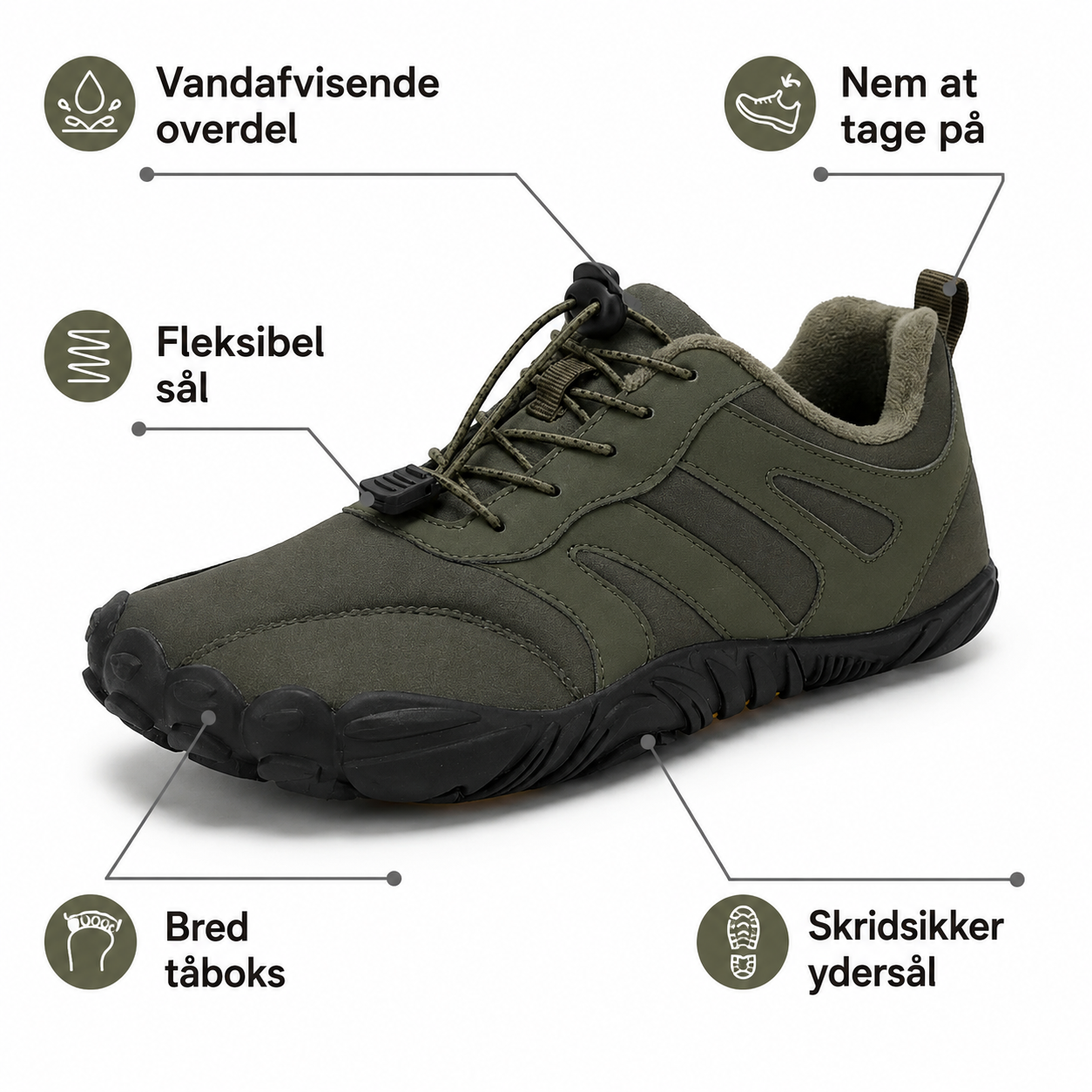 Sneakerpalace| NordSkridt – Vandafvisende barfodssko til forårsbrug