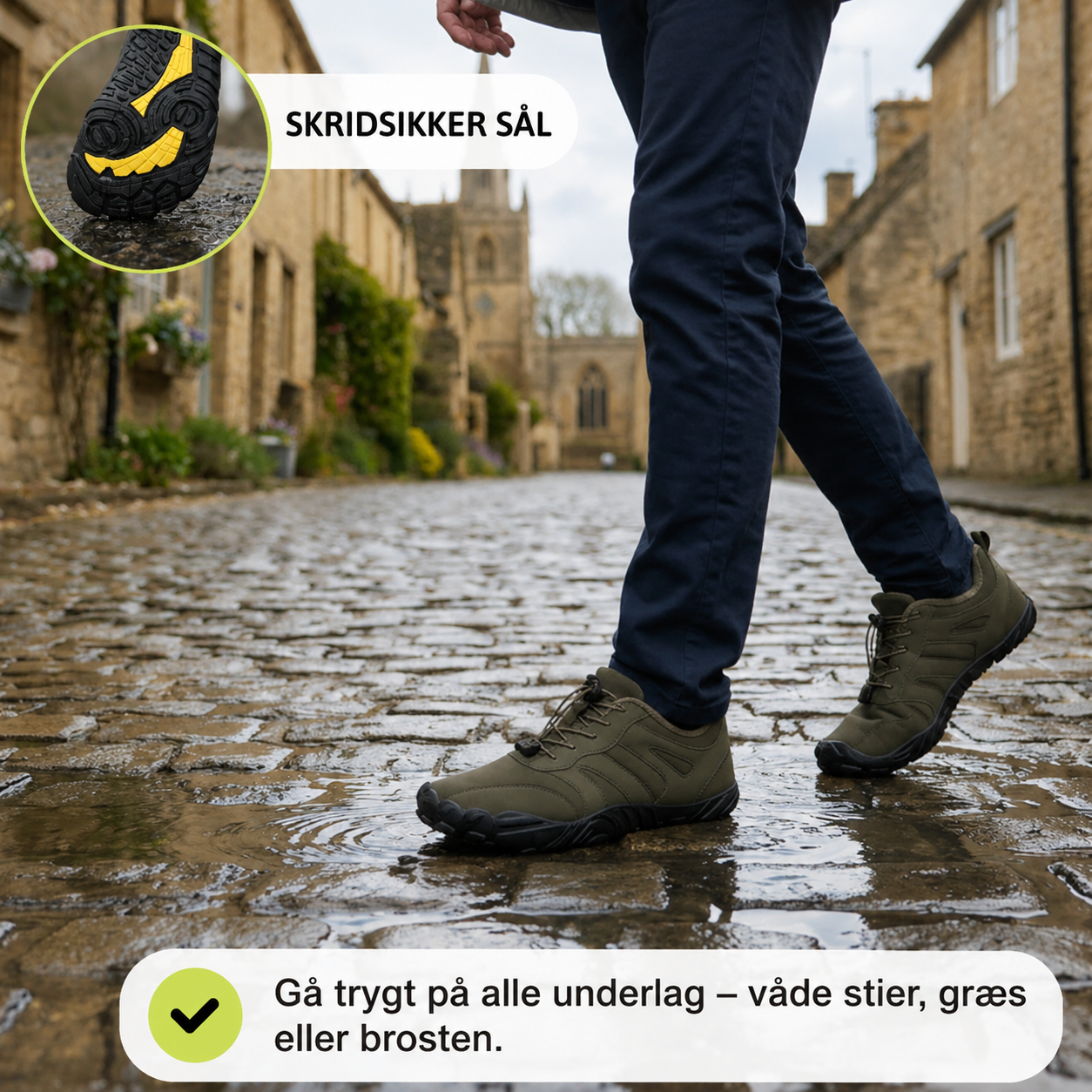 Sneakerpalace| NordSkridt – Vandafvisende barfodssko til forårsbrug