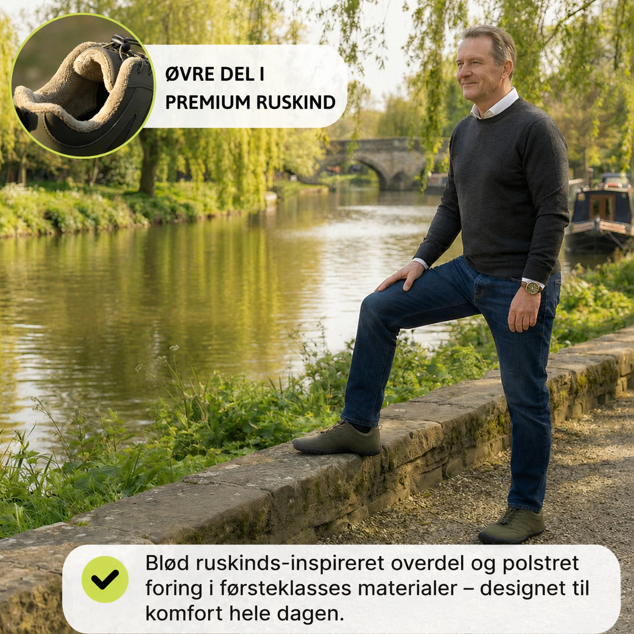 Sneakerpalace| NordSkridt – Vandafvisende barfodssko til forårsbrug