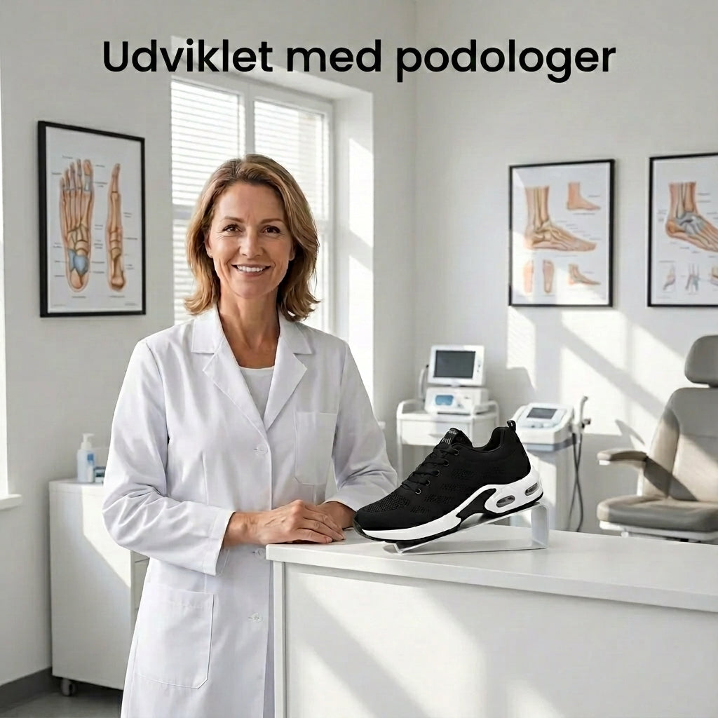 Sneakerpalace| OrthoStep Lilla – Ergonomiske sneakers i lilla farve