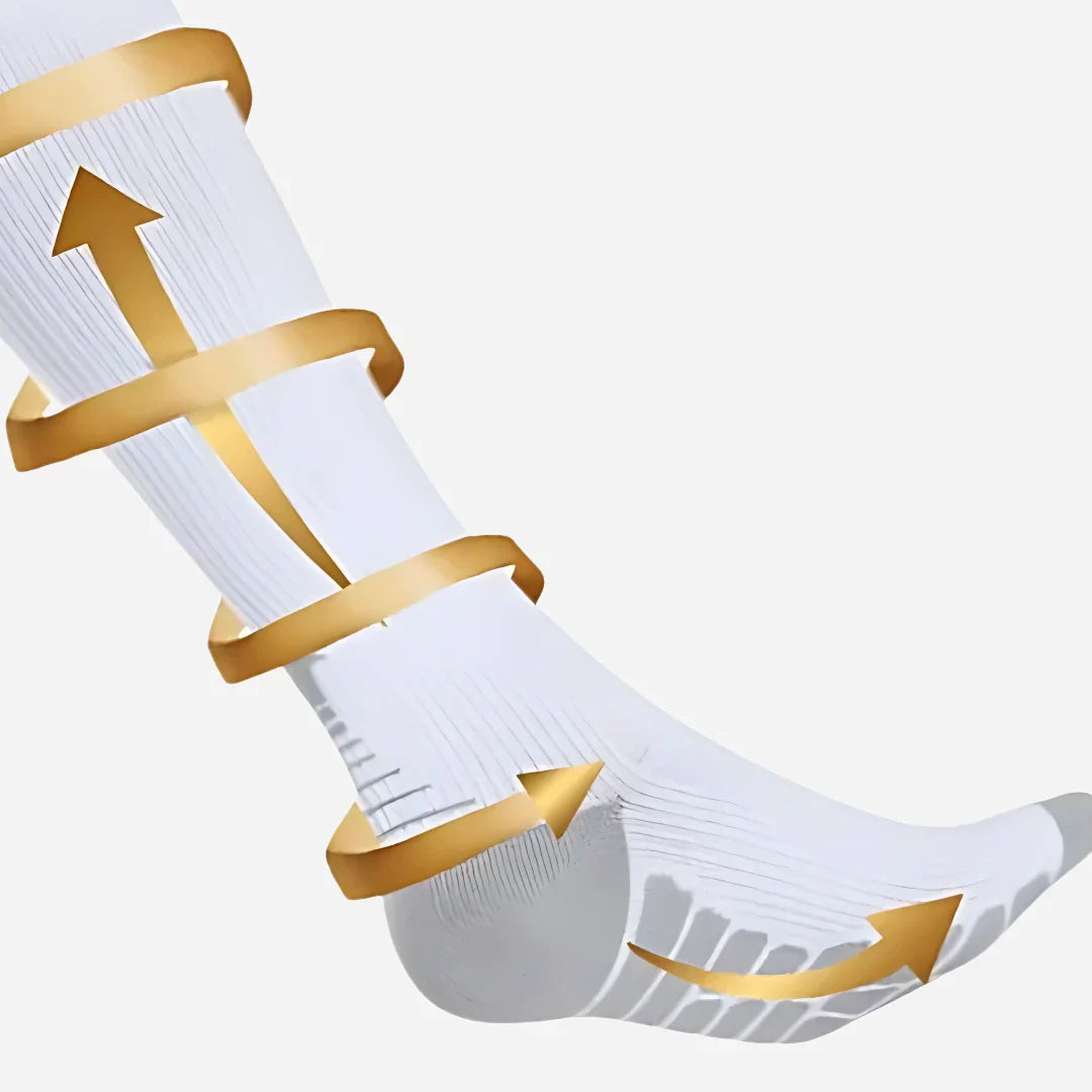Sneakerpalace| Knæhøje kompressionsstrømper i 3-pak – sporty unisex design