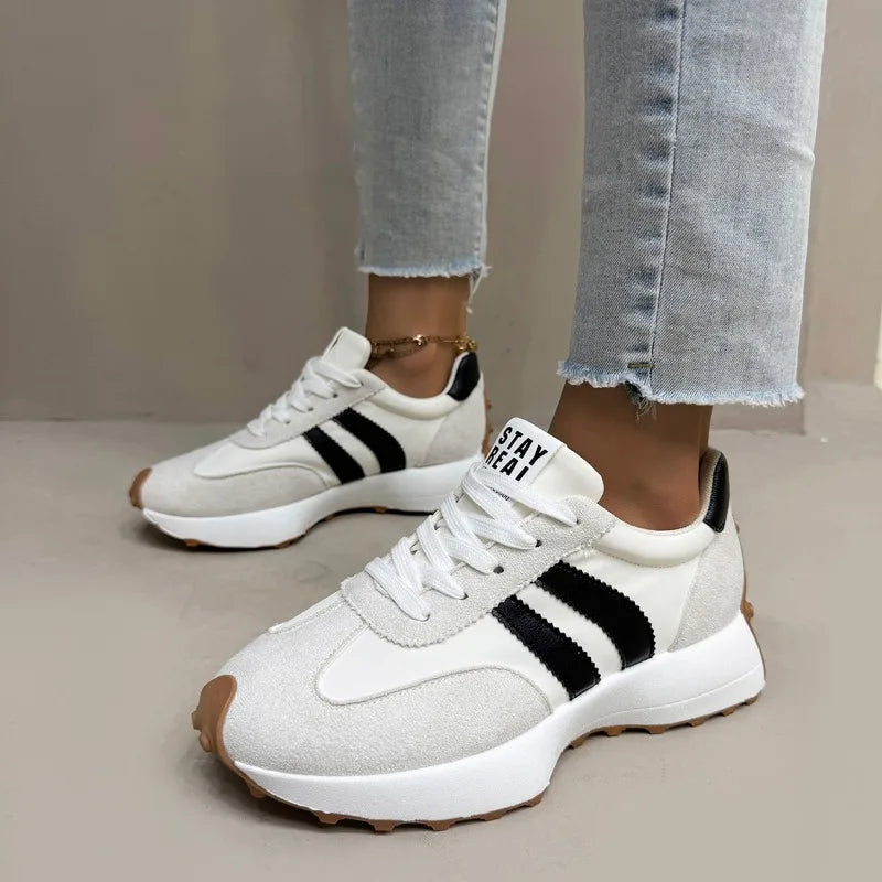 Sneakerpalace| Elegante moccasiner til damer med sølvspænde