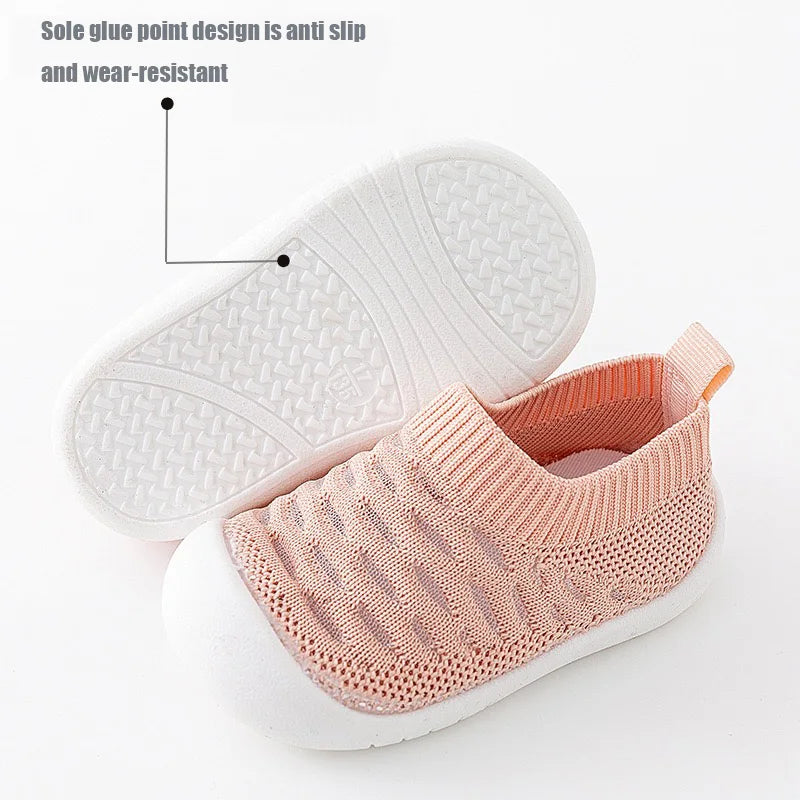 Sneakerpalace| Skridsikre baby mesh-sko til de mindste – letvægt og åndbare