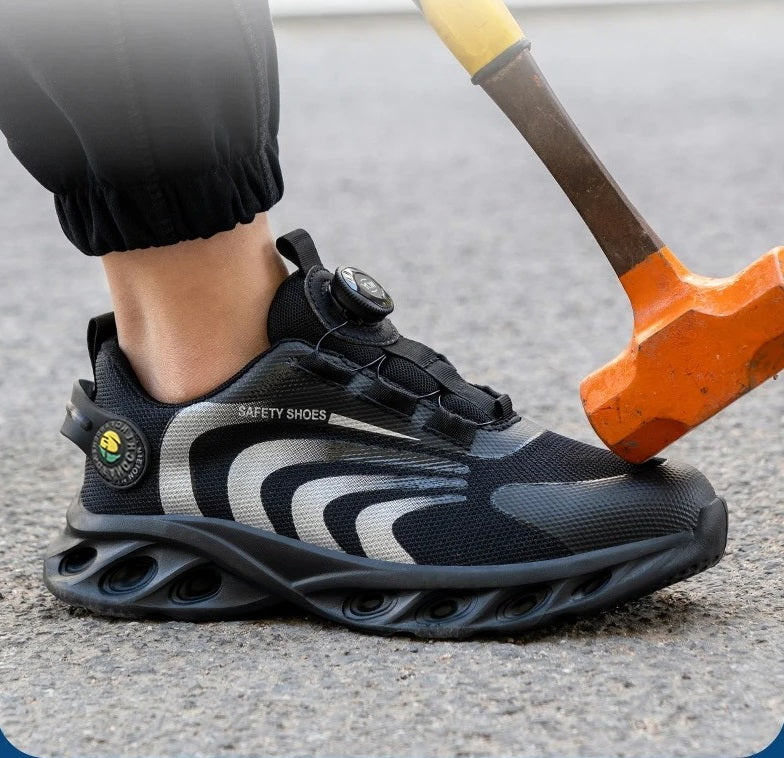 Sneakerpalace| Ergonomisk herresko med reflekterende detaljer og roterende spænde