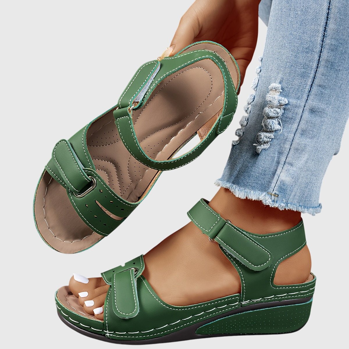 Sneakerpalace| Selma – Ortopædiske sandaler med anatomisk fodseng