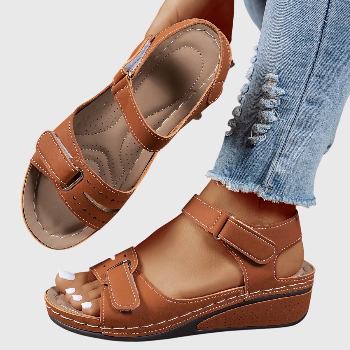 Sneakerpalace| Selma – Ortopædiske sandaler med anatomisk fodseng