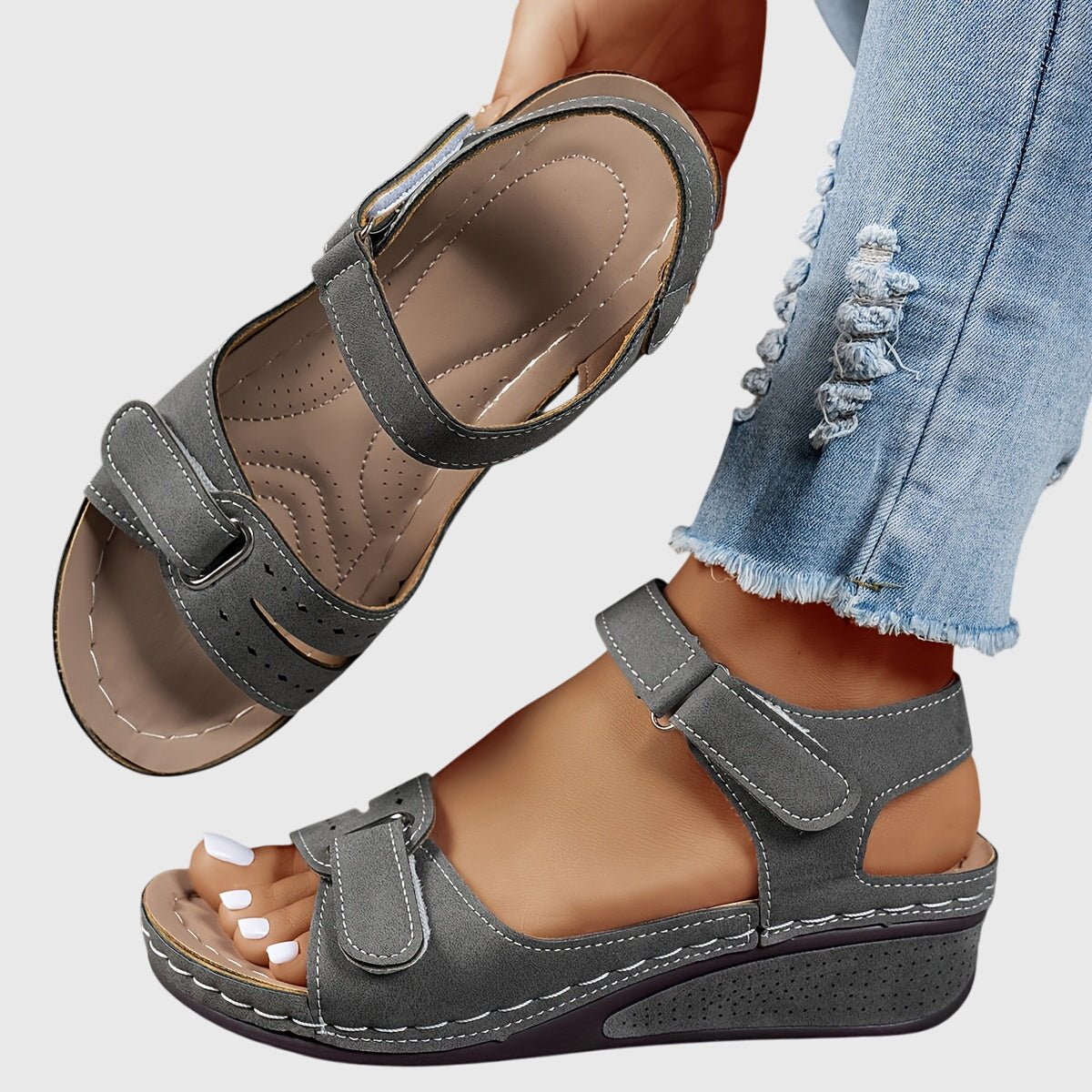 Sneakerpalace| Selma – Ortopædiske sandaler med anatomisk fodseng