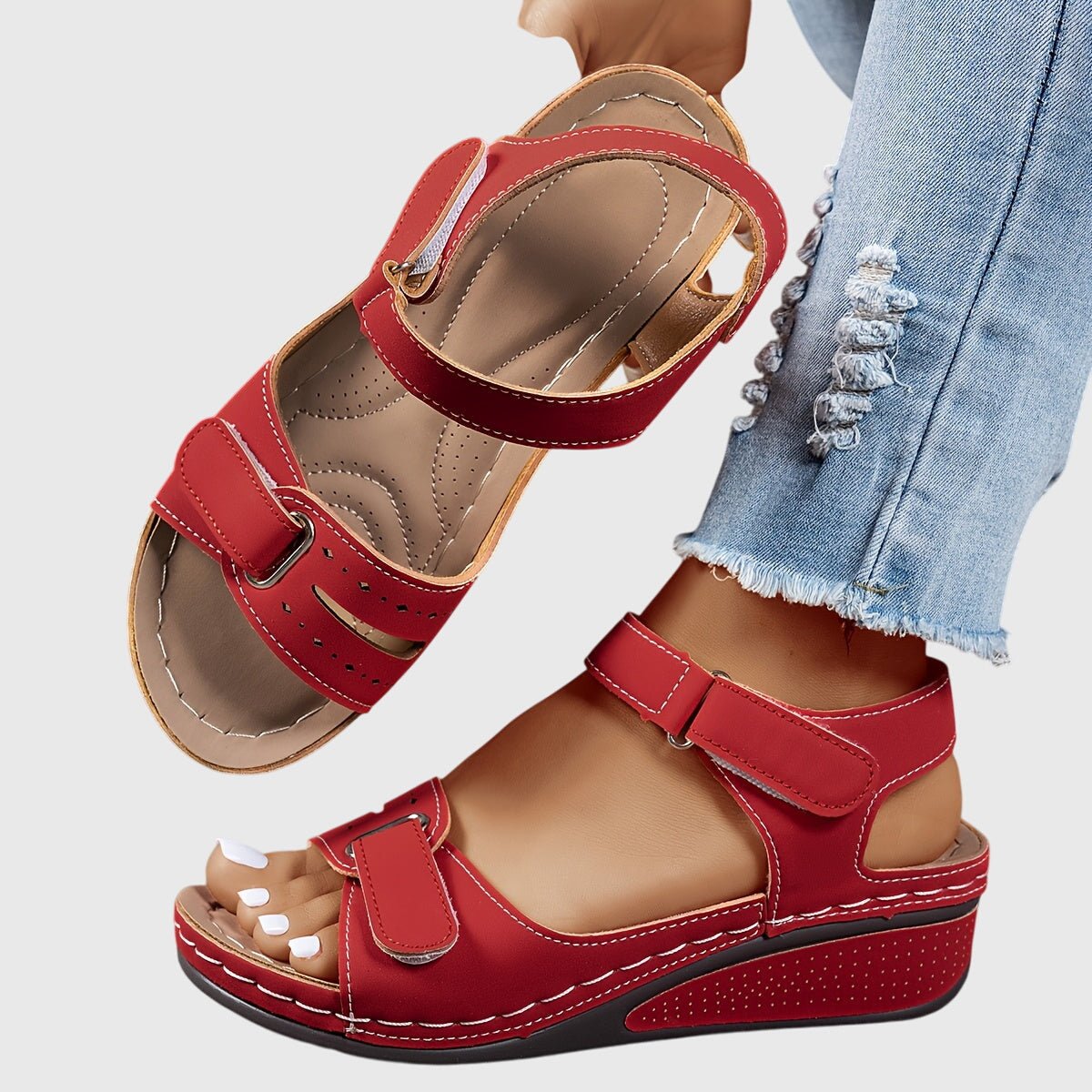 Sneakerpalace| Selma – Ortopædiske sandaler med anatomisk fodseng