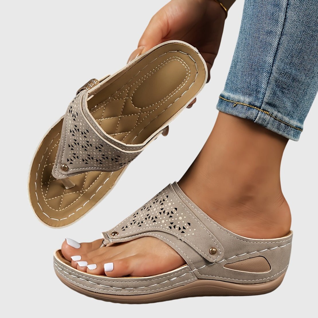 Sneakerpalace| Sidsel – Elegante sandaler med god komfort