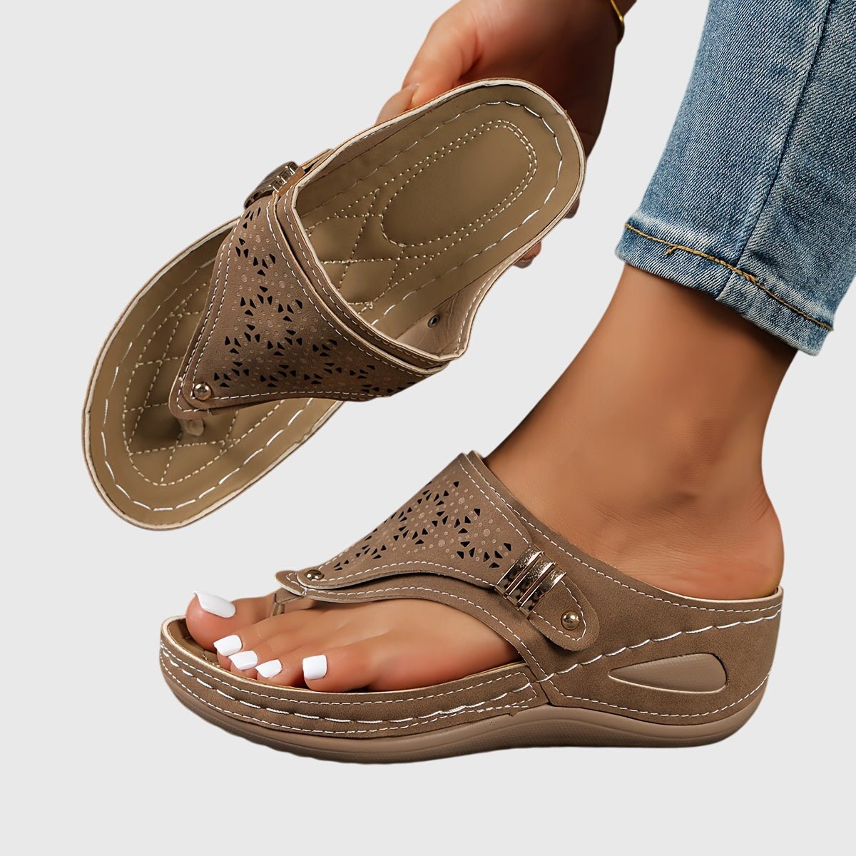 Sneakerpalace| Sidsel – Elegante sandaler med god komfort