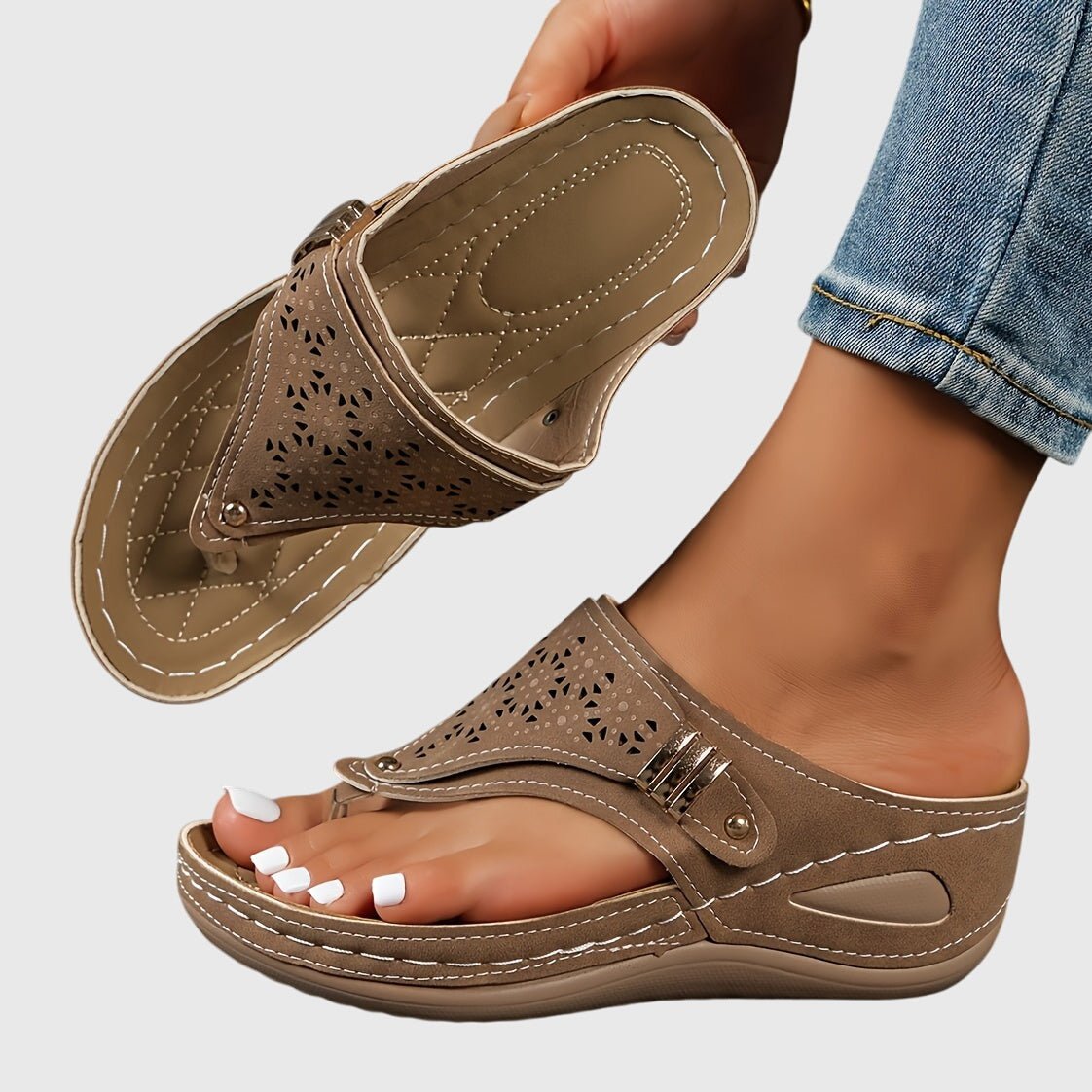 Sneakerpalace| Sidsel – Elegante sandaler med god komfort