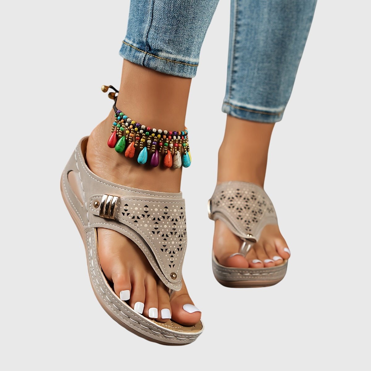 Sneakerpalace| Sidsel – Elegante sandaler med god komfort