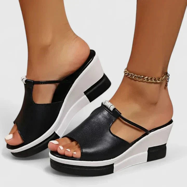 Sneakerpalace| Sofia – Ortopædiske sandaler med bred pasform