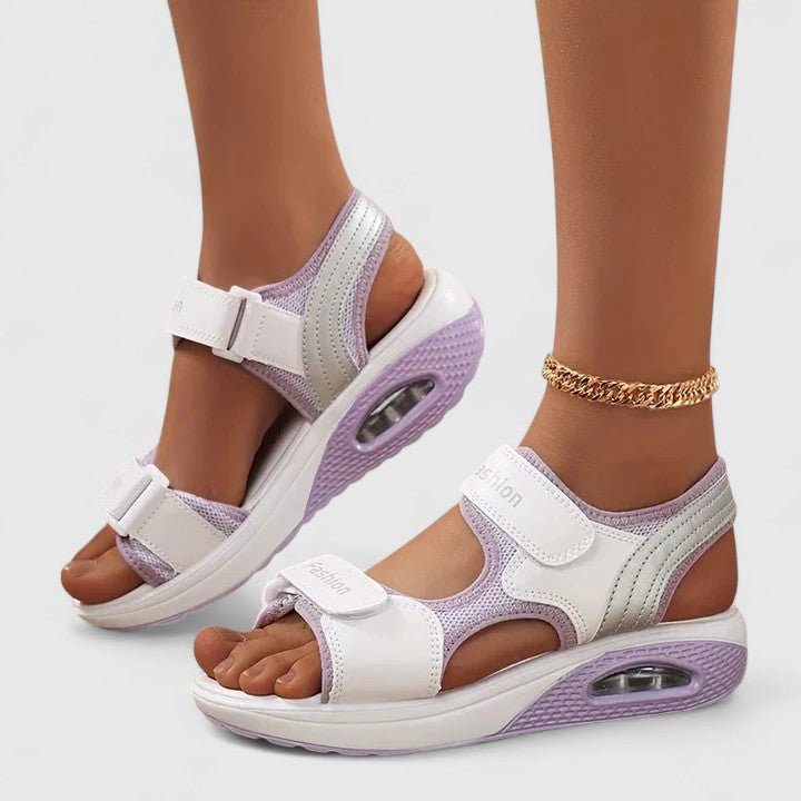 Sneakerpalace| Sofie – Polstrede sandaler med ekstra blød fodseng