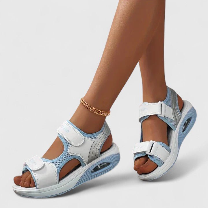 Sneakerpalace| Sofie – Polstrede sandaler med ekstra blød fodseng