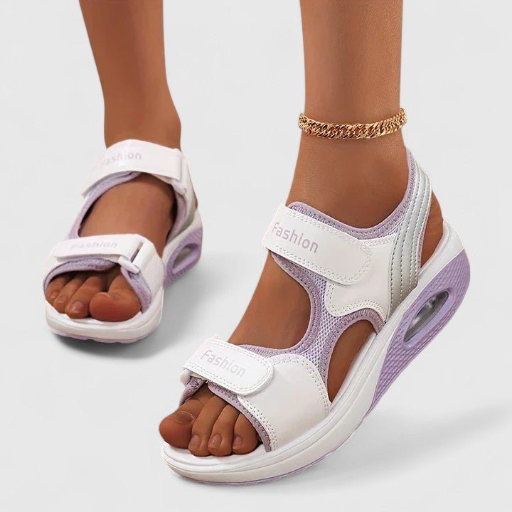 Sneakerpalace| Sofie – Polstrede sandaler med ekstra blød fodseng