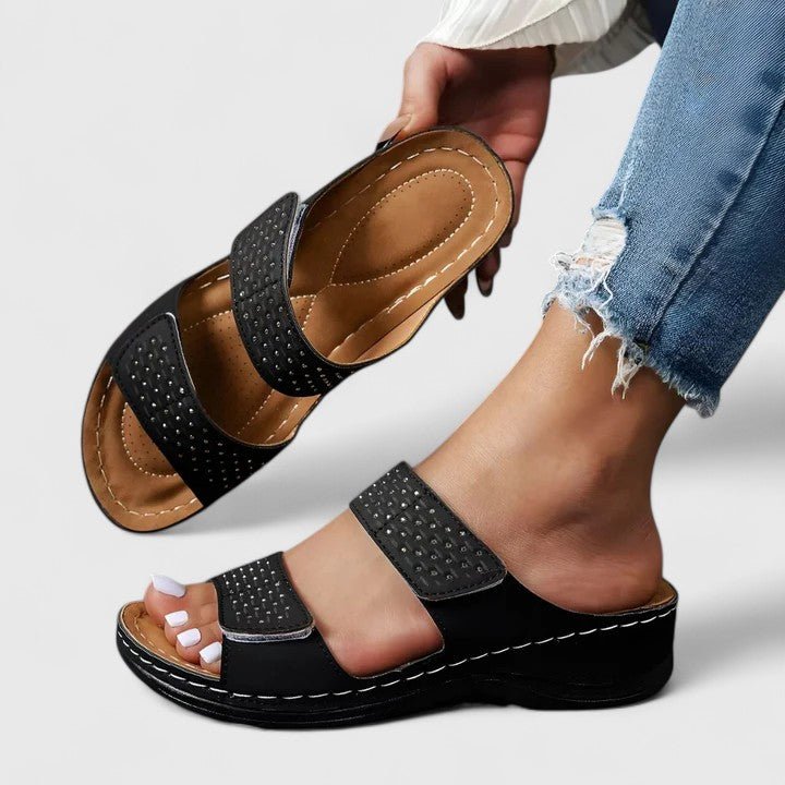 Sneakerpalace| Solveig – Ortopædiske sandaler i luksus og klassisk design