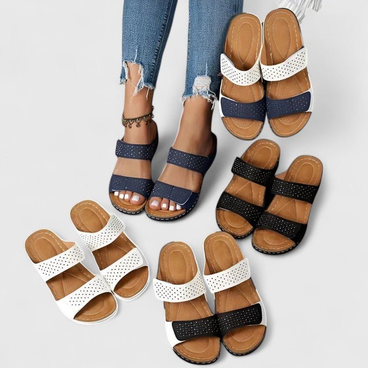 Sneakerpalace| Solveig – Ortopædiske sandaler i luksus og klassisk design