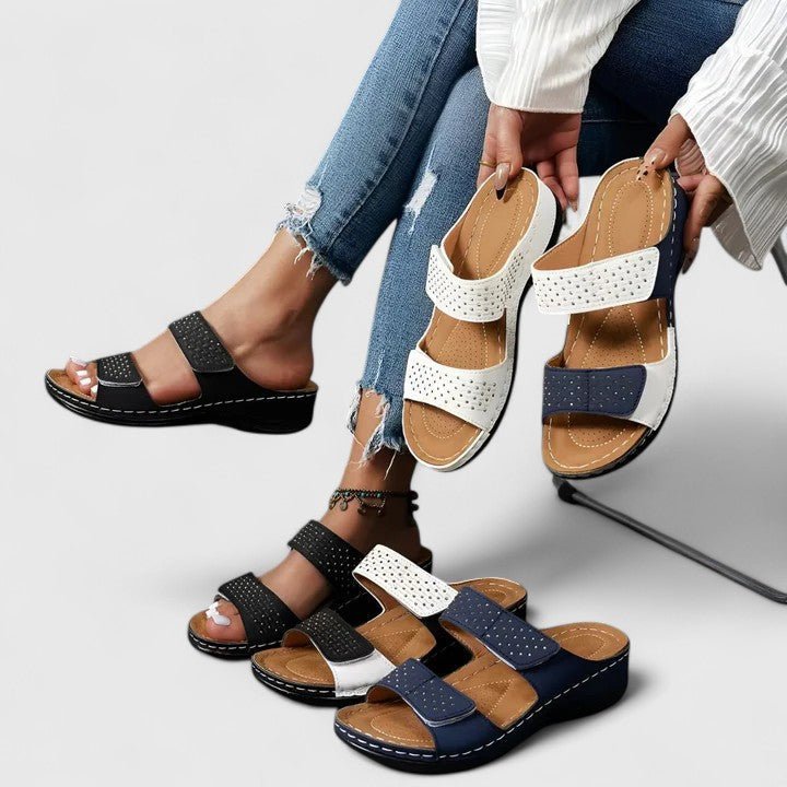 Sneakerpalace| Solveig – Ortopædiske sandaler i luksus og klassisk design