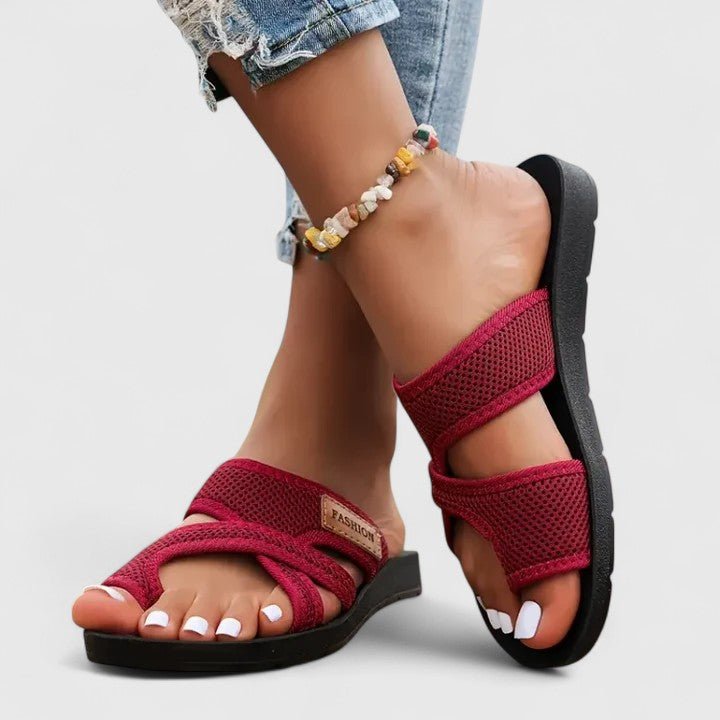 Sneakerpalace| Thilde – Ortopædiske sandaler med fleksibel rem