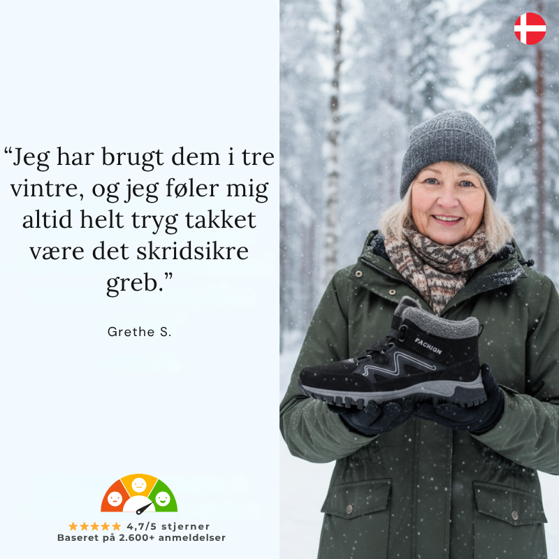 Sneakerpalace| Varmsko – Skridsikre vintersko med varm foring