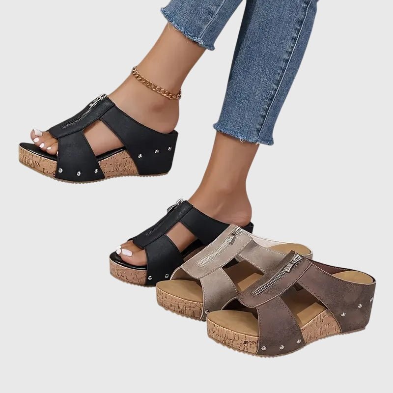 Sneakerpalace| Vibeke – Sandaler med ortopædisk støtte og luksus