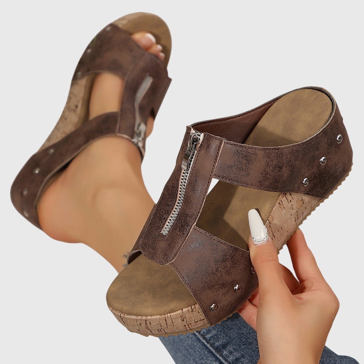 Sneakerpalace| Vibeke – Sandaler med ortopædisk støtte og luksus