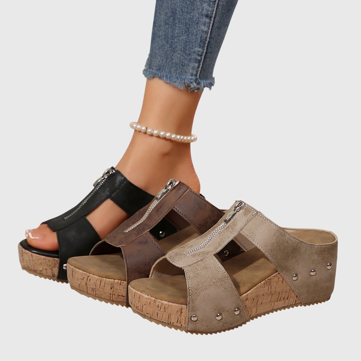 Sneakerpalace| Vibeke – Sandaler med ortopædisk støtte og luksus
