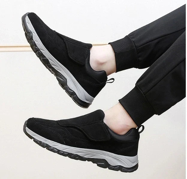 Sneakerpalace| Diabetessneaker med kardborreluk – unisex bred pasform