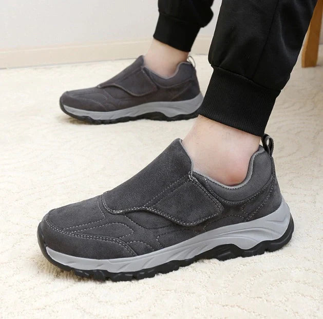 Sneakerpalace| Diabetessneaker med kardborreluk – unisex bred pasform