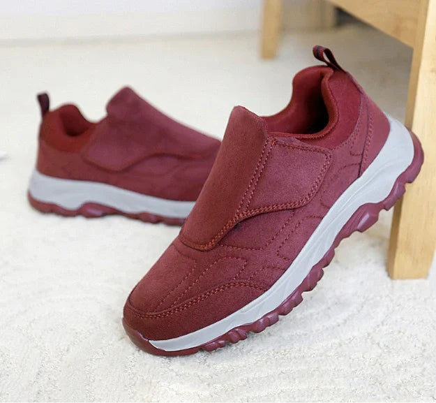 Sneakerpalace| Diabetessneaker med kardborreluk – unisex bred pasform