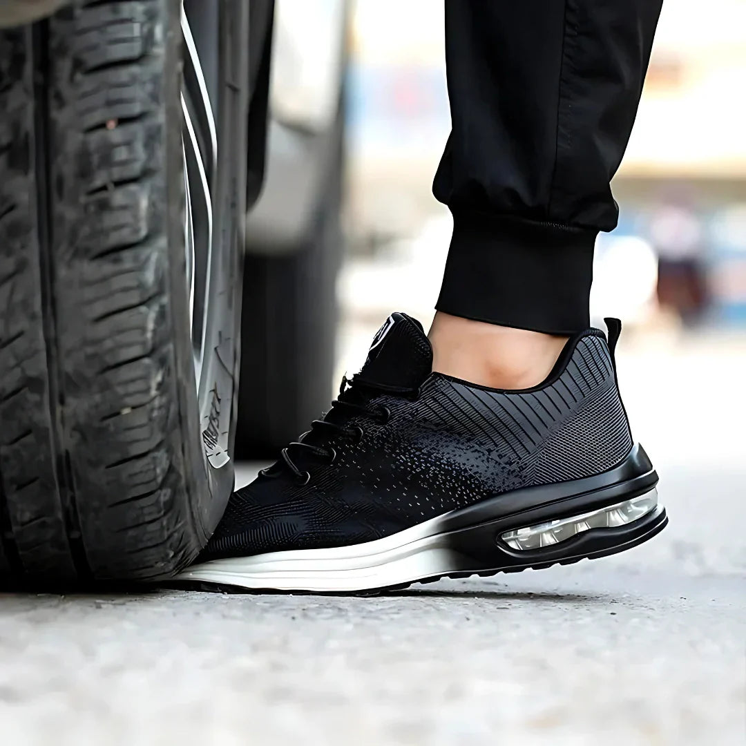 Sneakerpalace| Ergonomiske sikkerhedssko med stålhætte og skridsikker sål