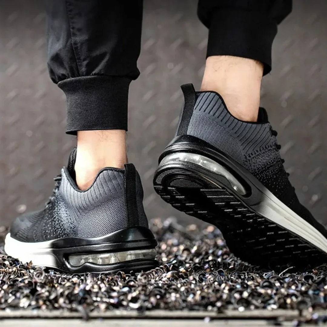 Sneakerpalace| Ergonomiske sikkerhedssko med stålhætte og skridsikker sål