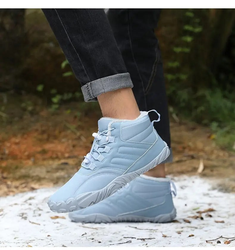 Sneakerpalace| Skridsikre og varme udendørs barfodssko til vinteren