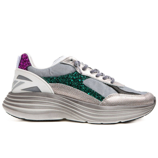 Sneakerpalace Cetti Frau Turnschuhe C-1347 SRA Silber