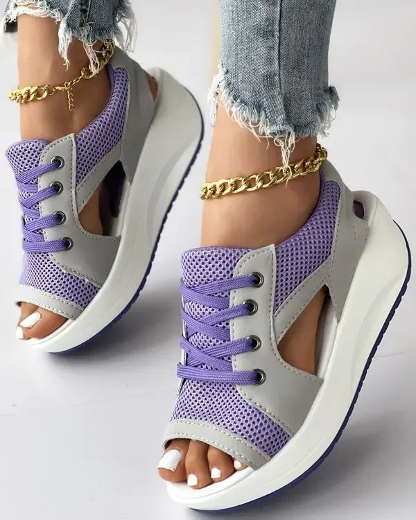 Sneakerpalace| Moderne platform sneakers til kvinder med chunky look
