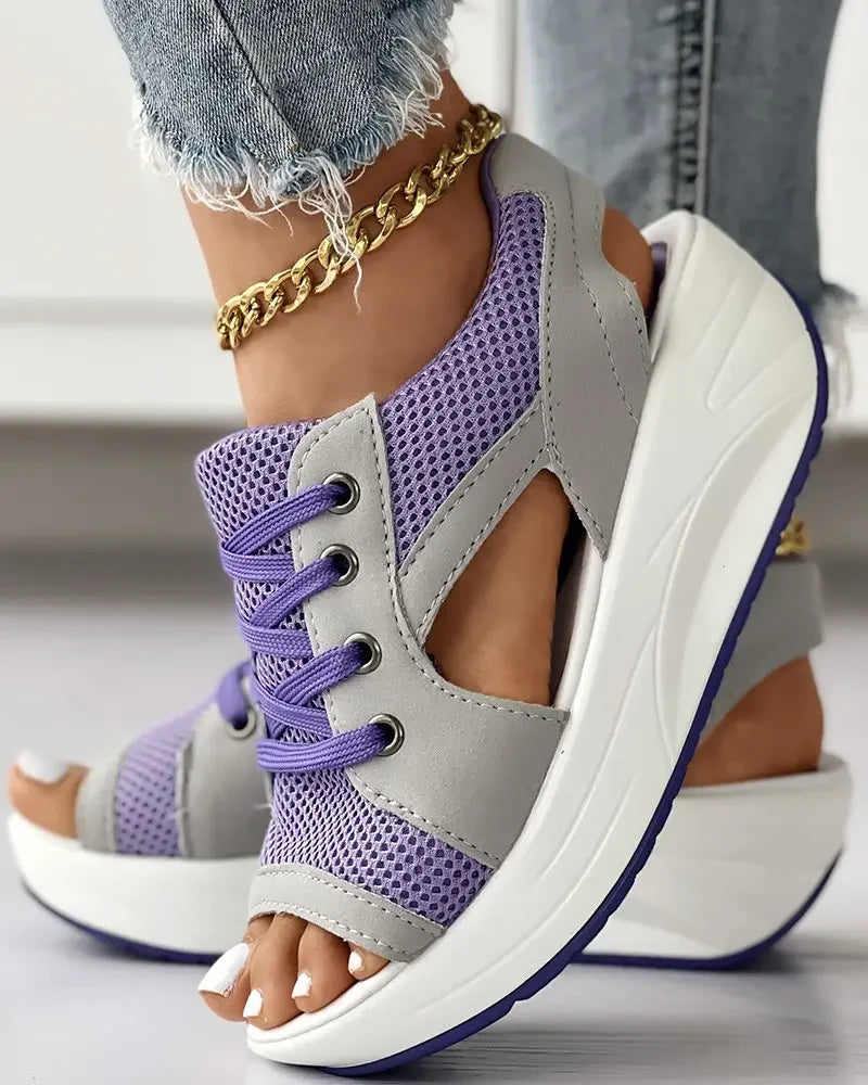 Sneakerpalace| Moderne platform sneakers til kvinder med chunky look