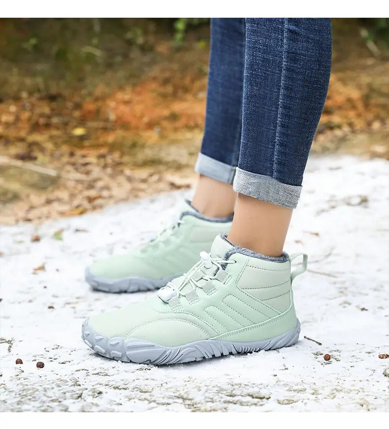 Sneakerpalace| Skridsikre og varme udendørs barfodssko til vinteren
