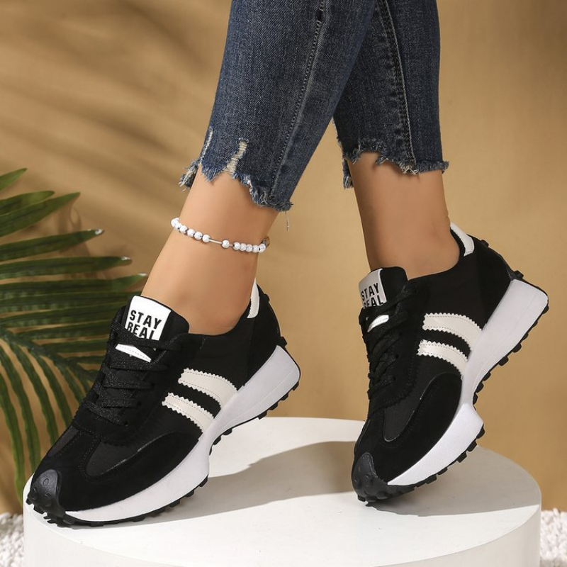 Sneakerpalace| Elegante moccasiner til damer med sølvspænde