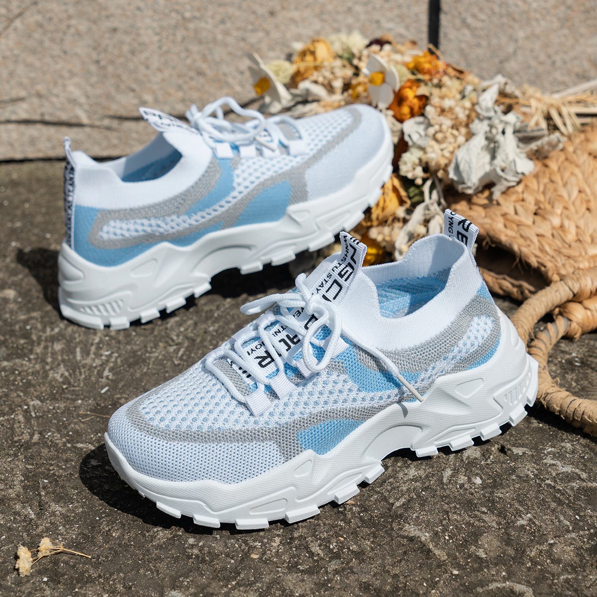 Sneakerpalace| Åndbare komfortable sommertøfler til kvinder